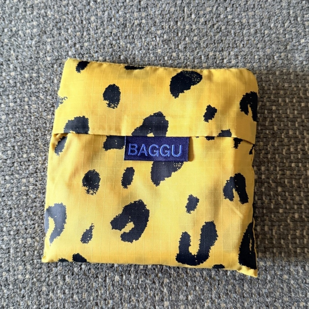Standard Baggu Tote Bag - Honey Leopard Retired Pattern Cheetah Print **READ**